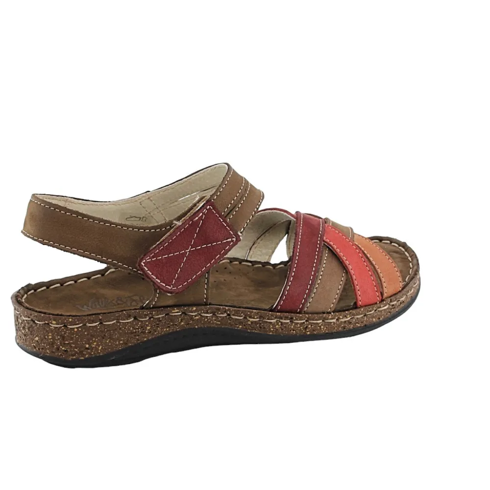 Sandalias Walk Fly 43170 Granate