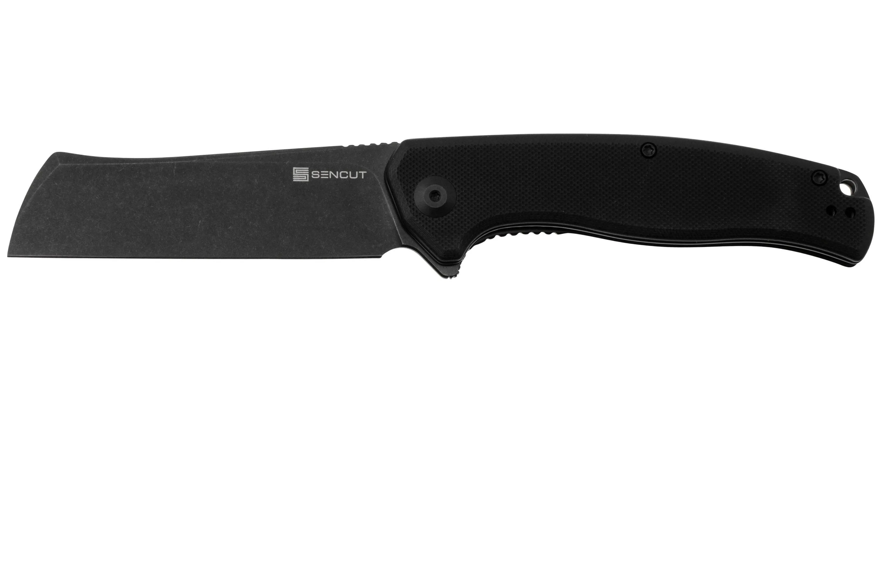 SENCUT TRAXLER S20057C1 BLACKWASHED, BLACK G10, NAVAJA