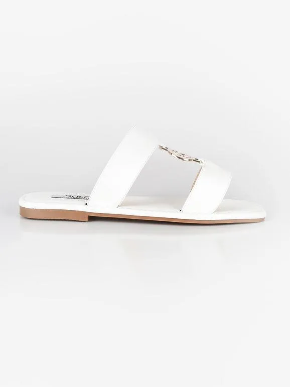 Solo Soprani Zapatillas de mujer de piel ecológica