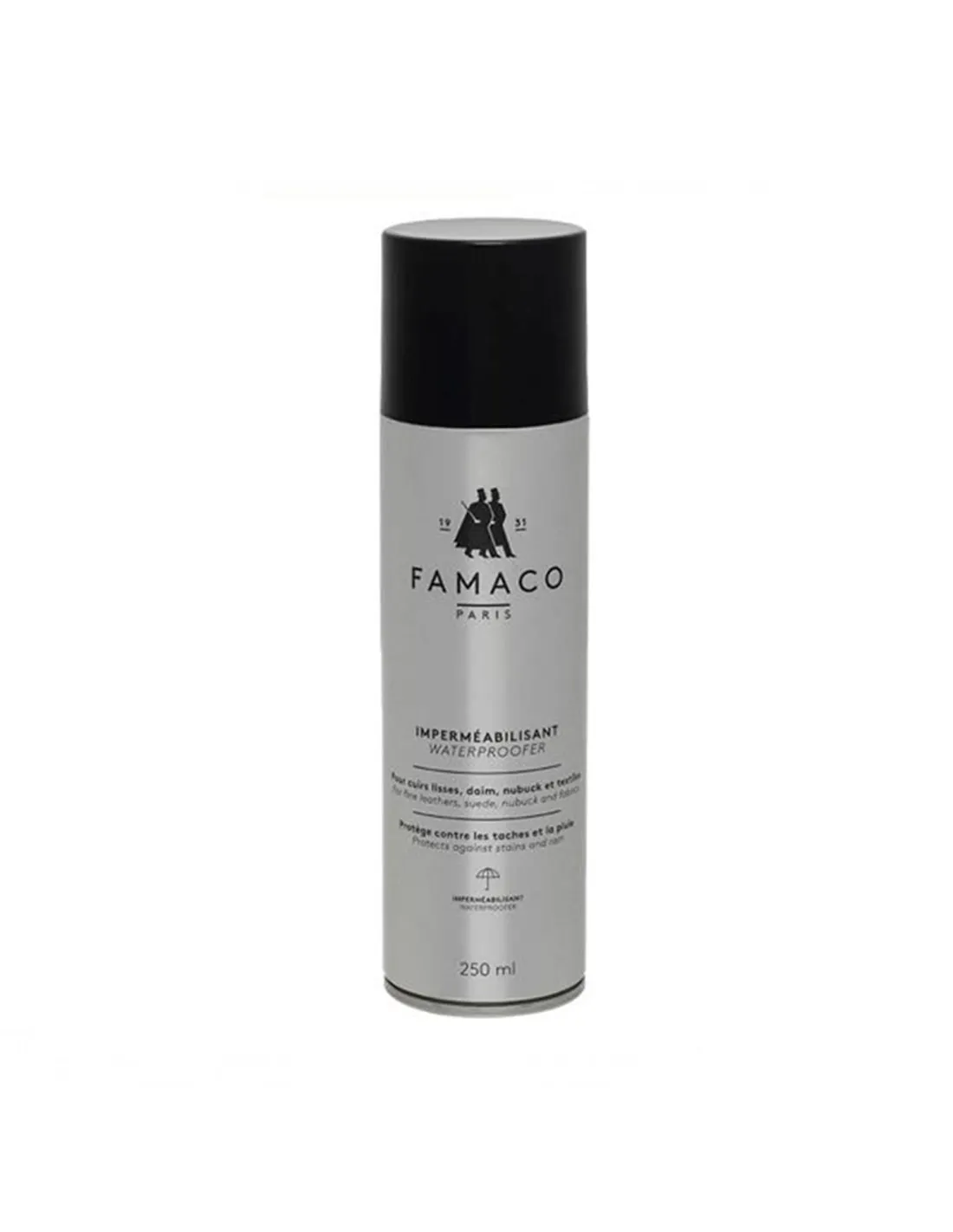 SPRAY IMPERMEABILIZANTE WATERPROOF FAMACO 250 ml NEGRO
