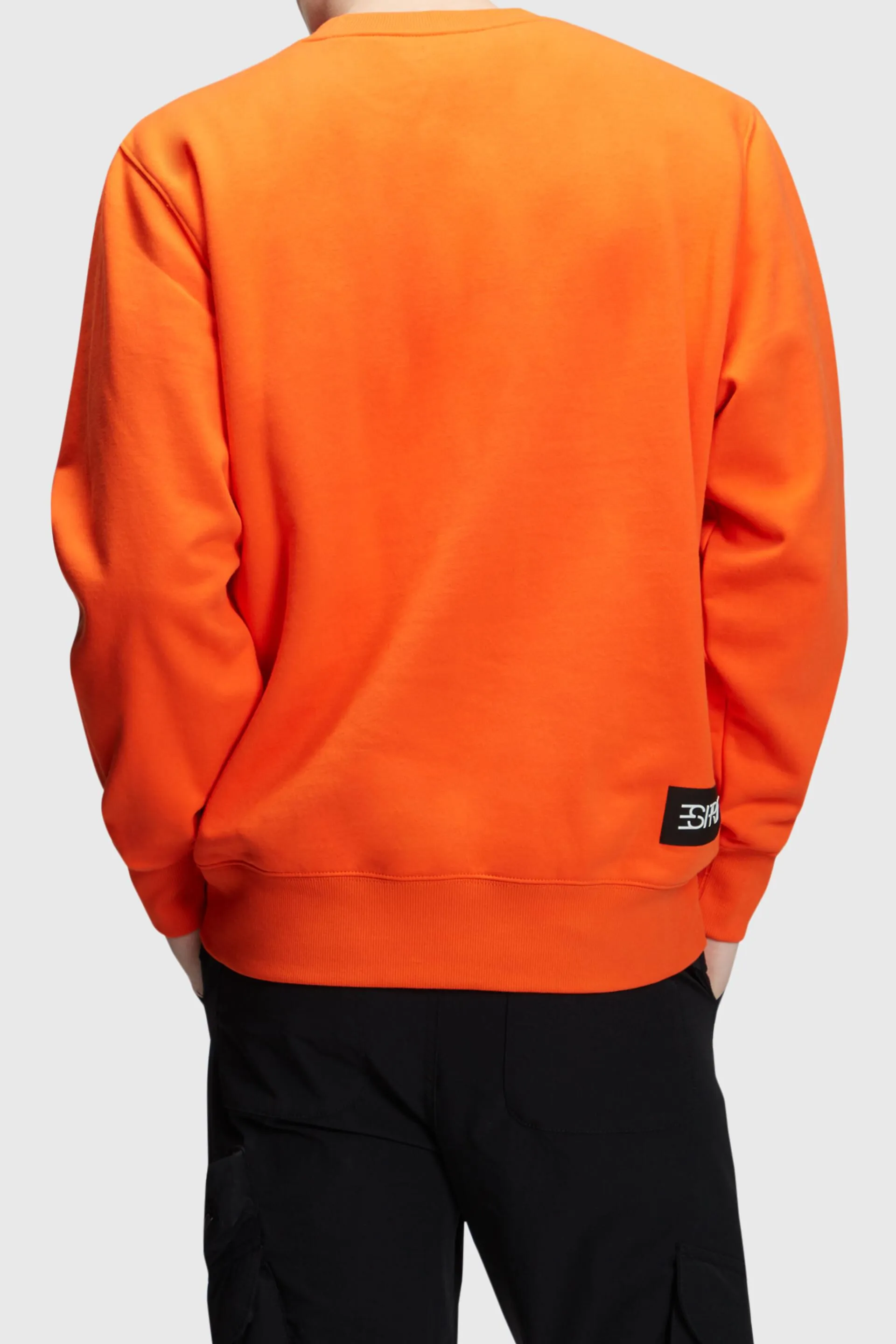 Sudadera extragrande con estampado del logotipo