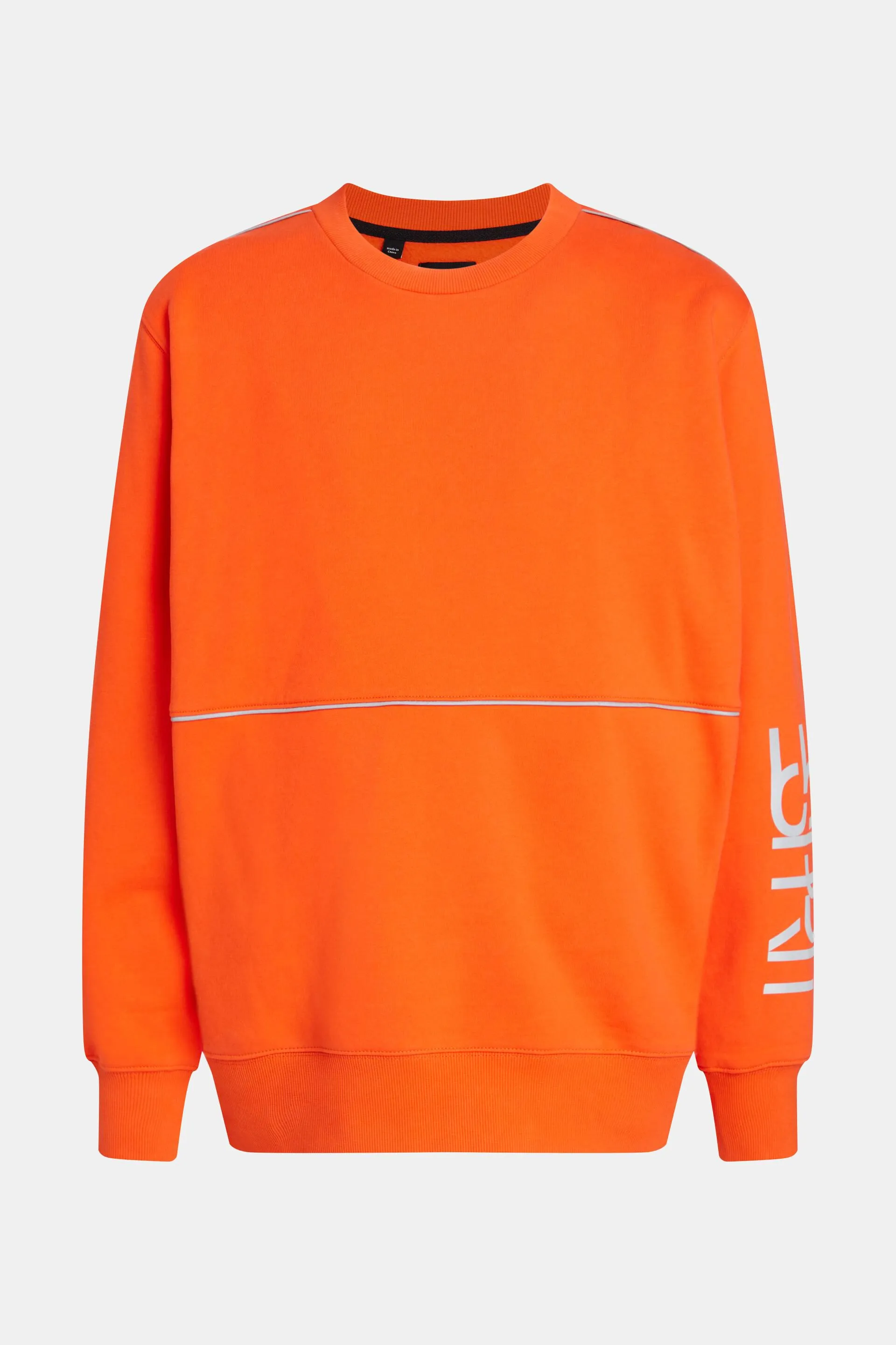Sudadera extragrande con estampado del logotipo