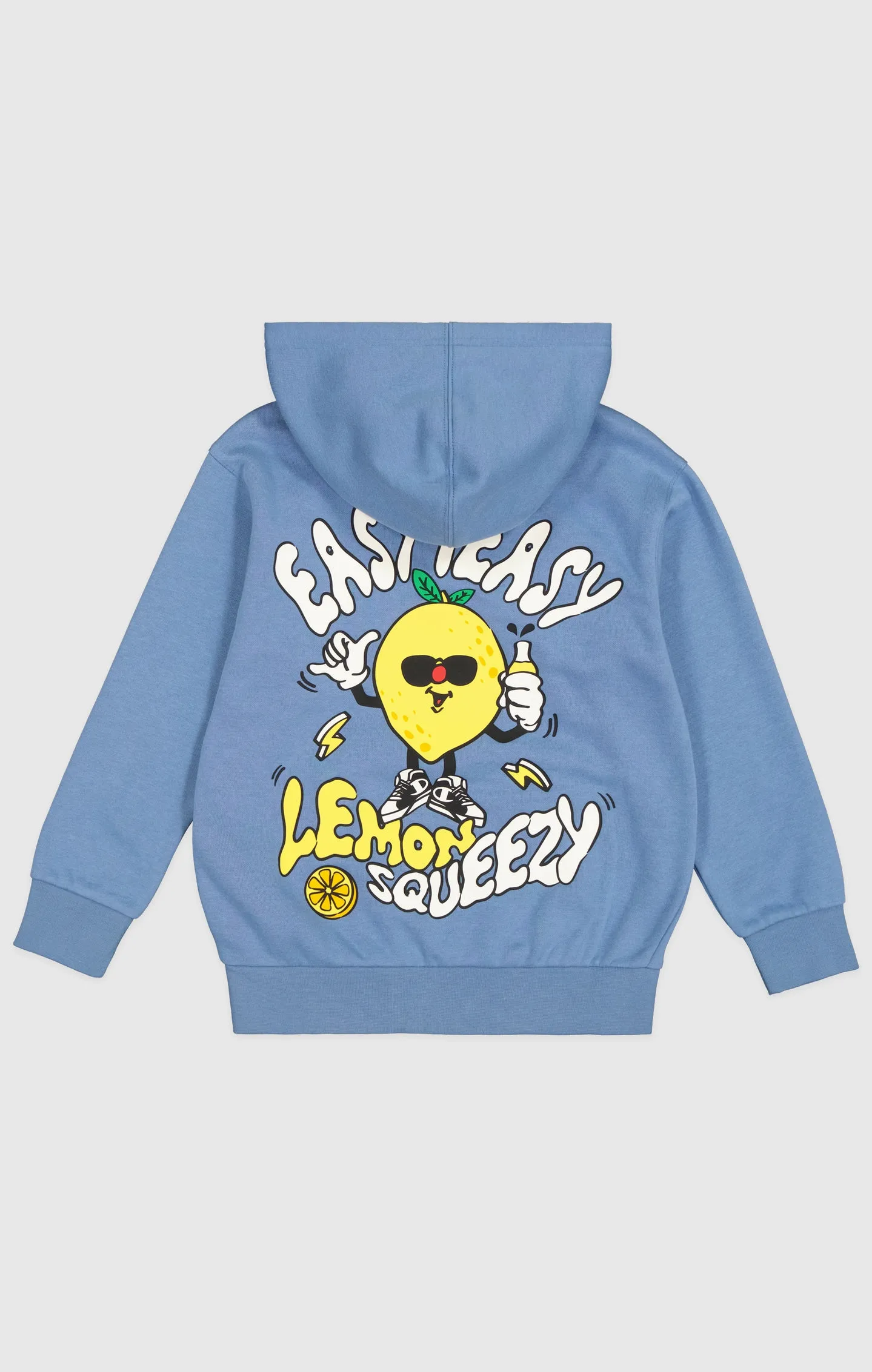 Sudadera gráfica de felpa con capucha para niño