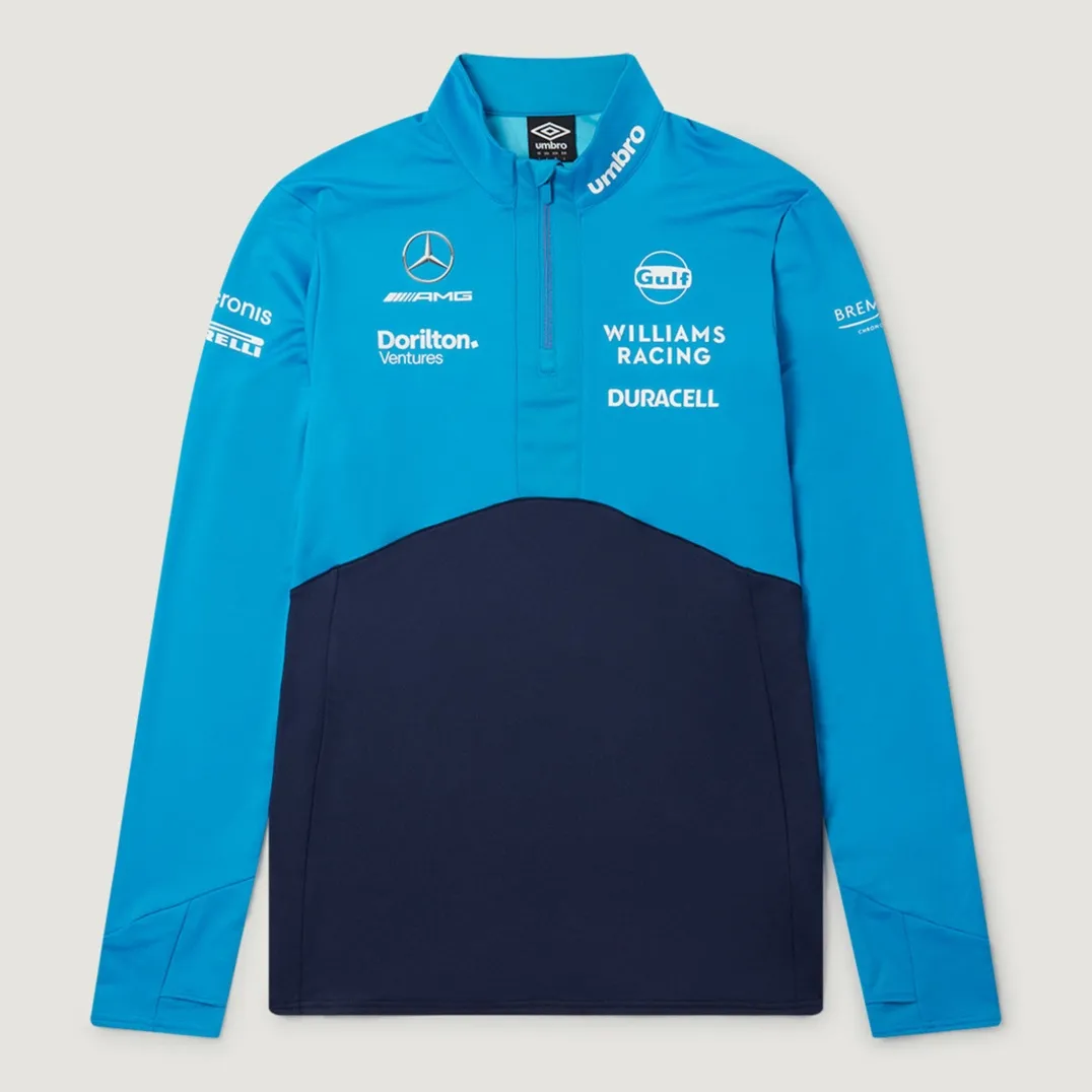 Sudadera Umbro Williams Racing Mid Layer Top Peacoat / Diva Blue