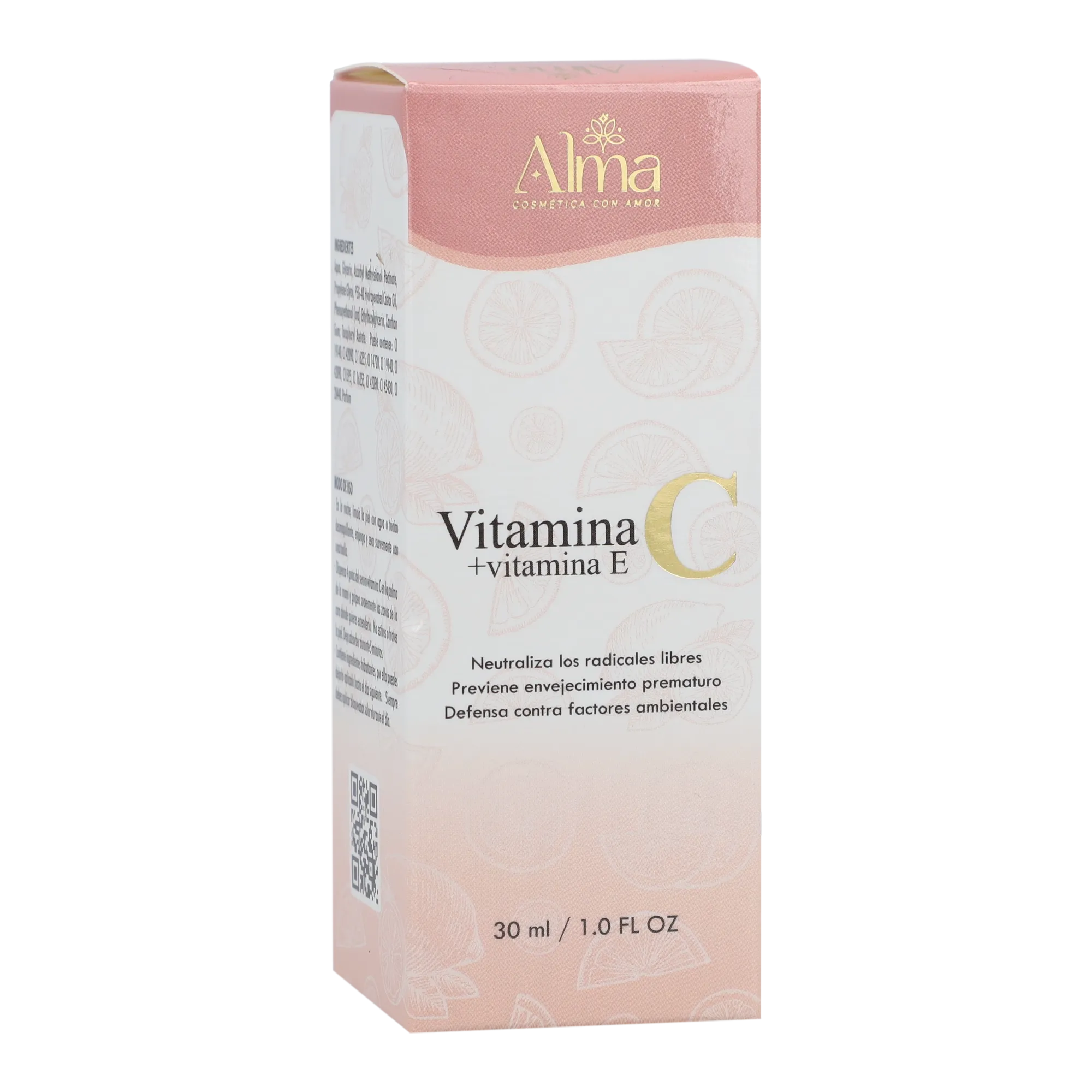 SUERO/SéRUM ANTIEDAD DE VITAMINA C + VITAMINA E  ALMA COSMETICS