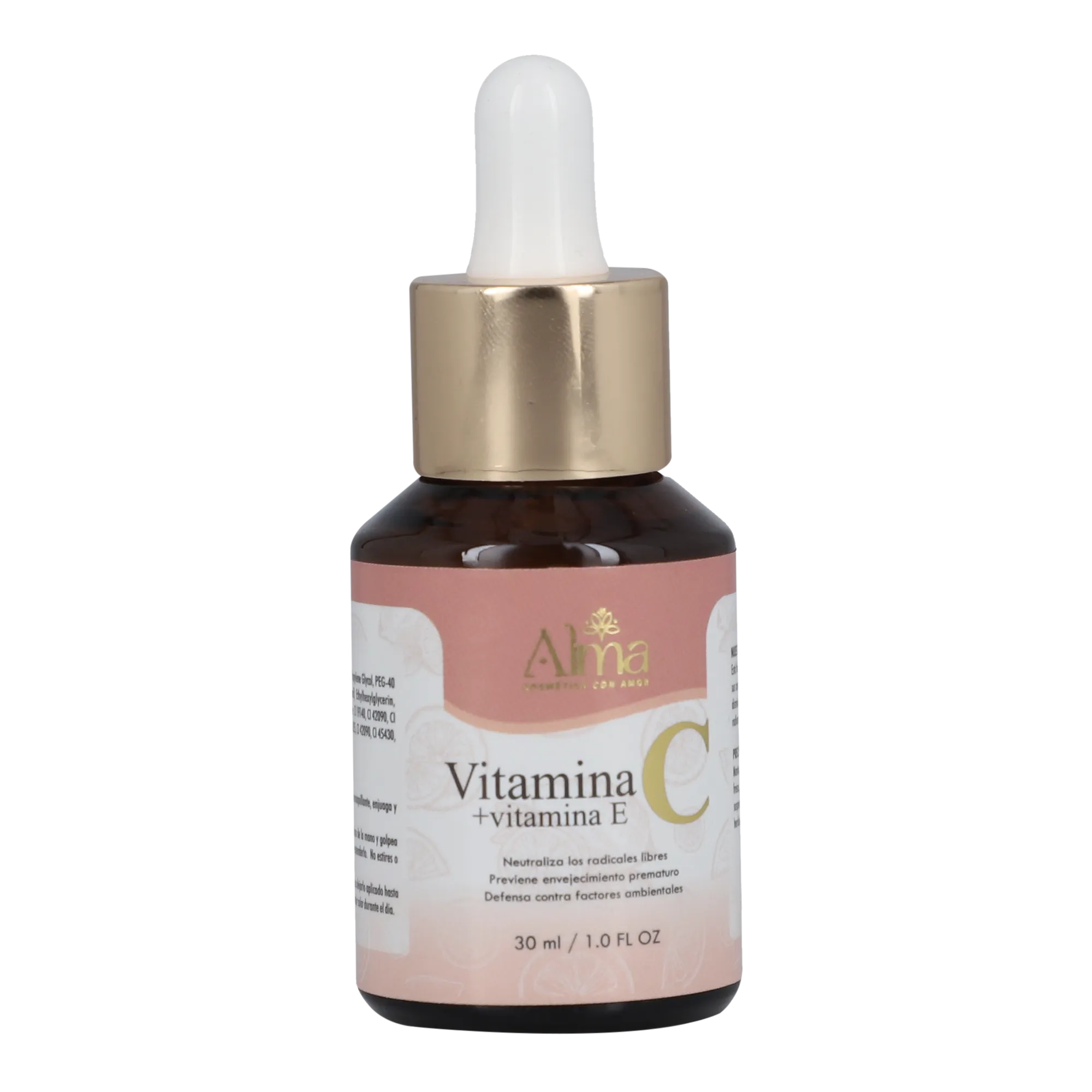 SUERO/SéRUM ANTIEDAD DE VITAMINA C + VITAMINA E  ALMA COSMETICS