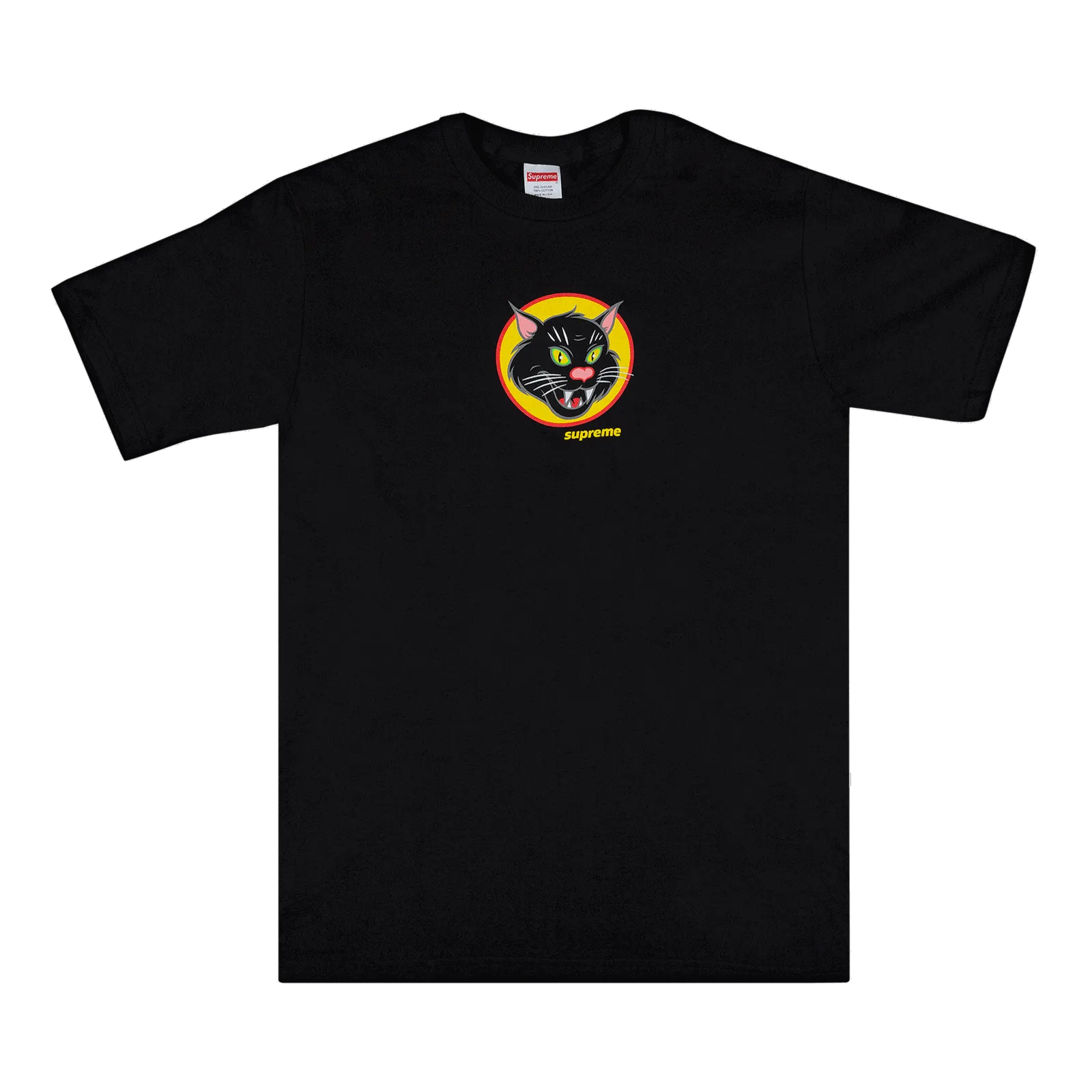 Supreme Black Cat Tee