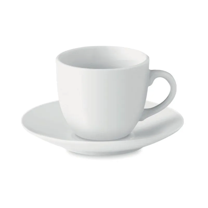 Taza y plato promocional 80 ml. Espresso