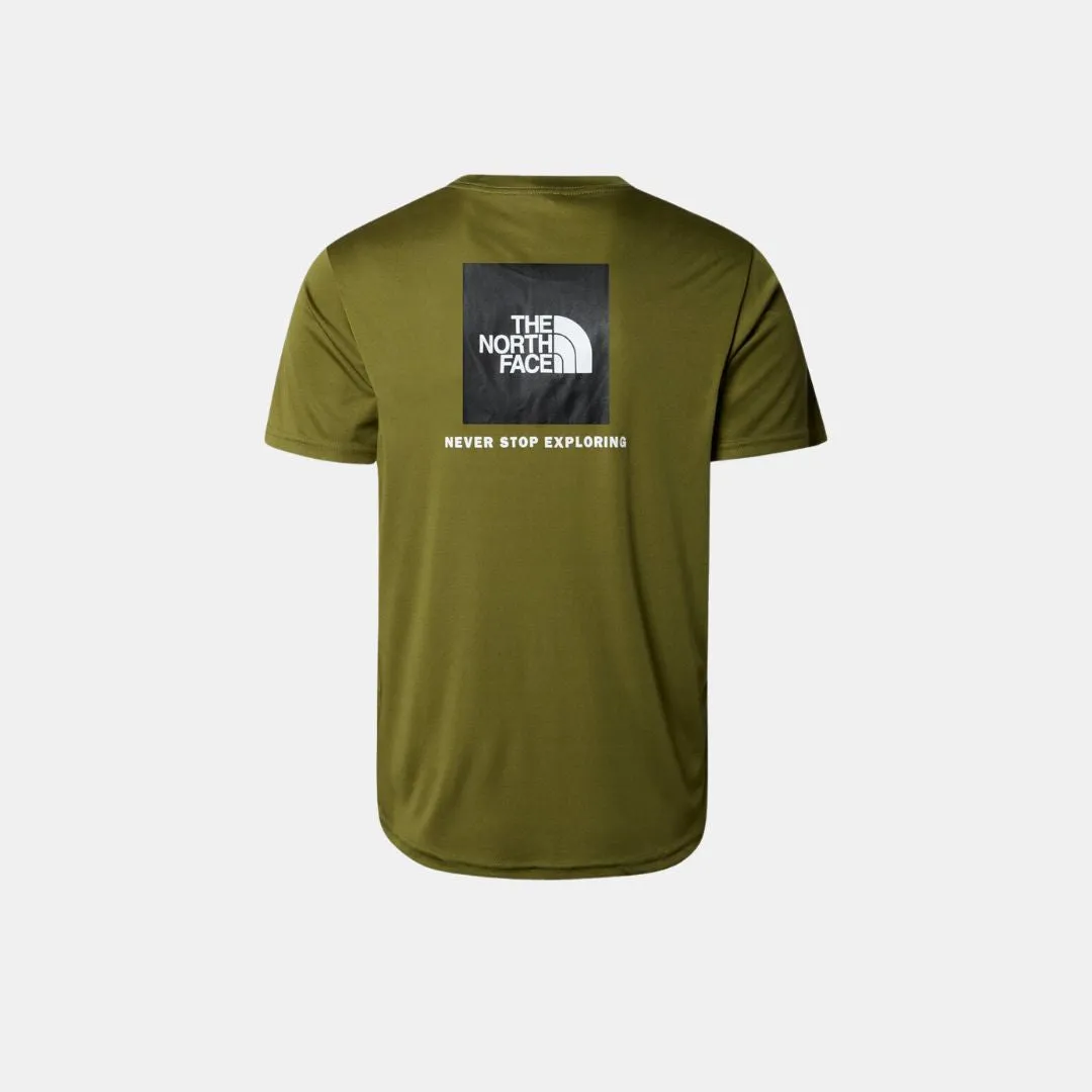 THE NORTH FACE REDBOX REAXION TSHIRT FOREST OLIVE