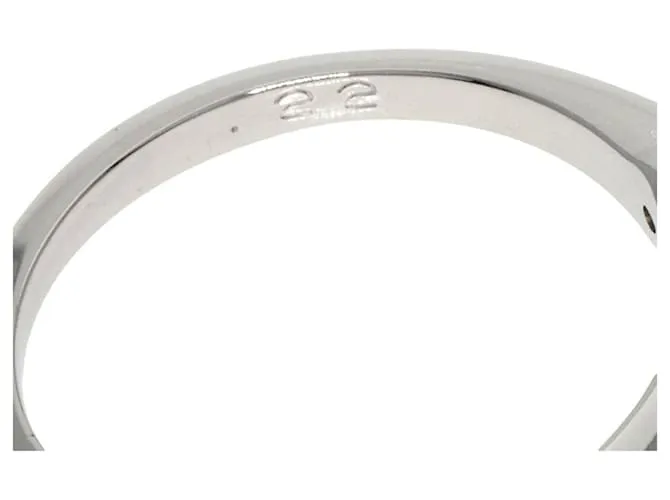 Tiffany & Co Anillo de diamante Tiffany Solitaire con borde afilado 