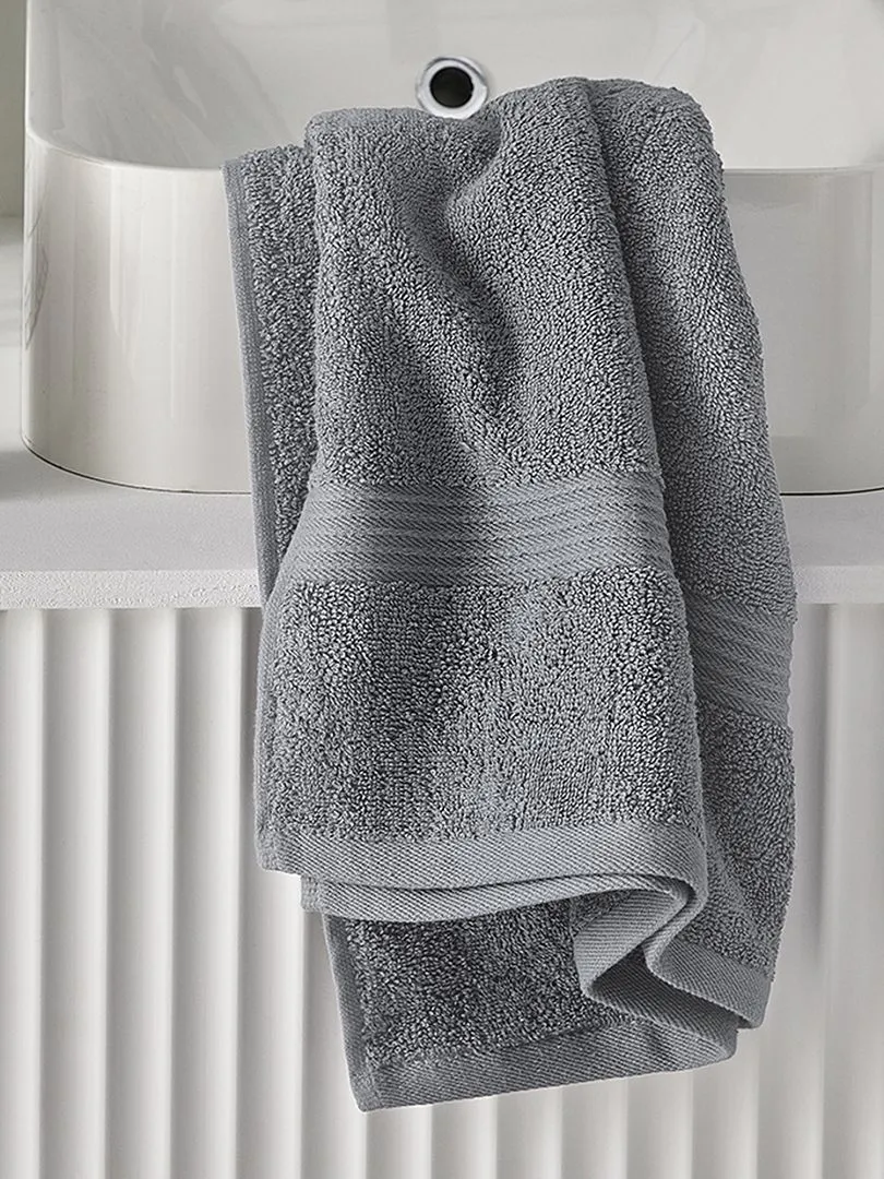 TOALLA DE BAñO 50 X 90 CM  GRIS