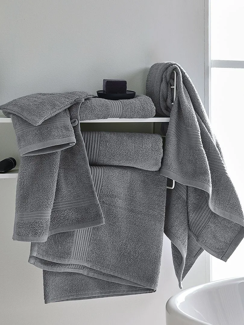 TOALLA DE BAñO 50 X 90 CM  GRIS