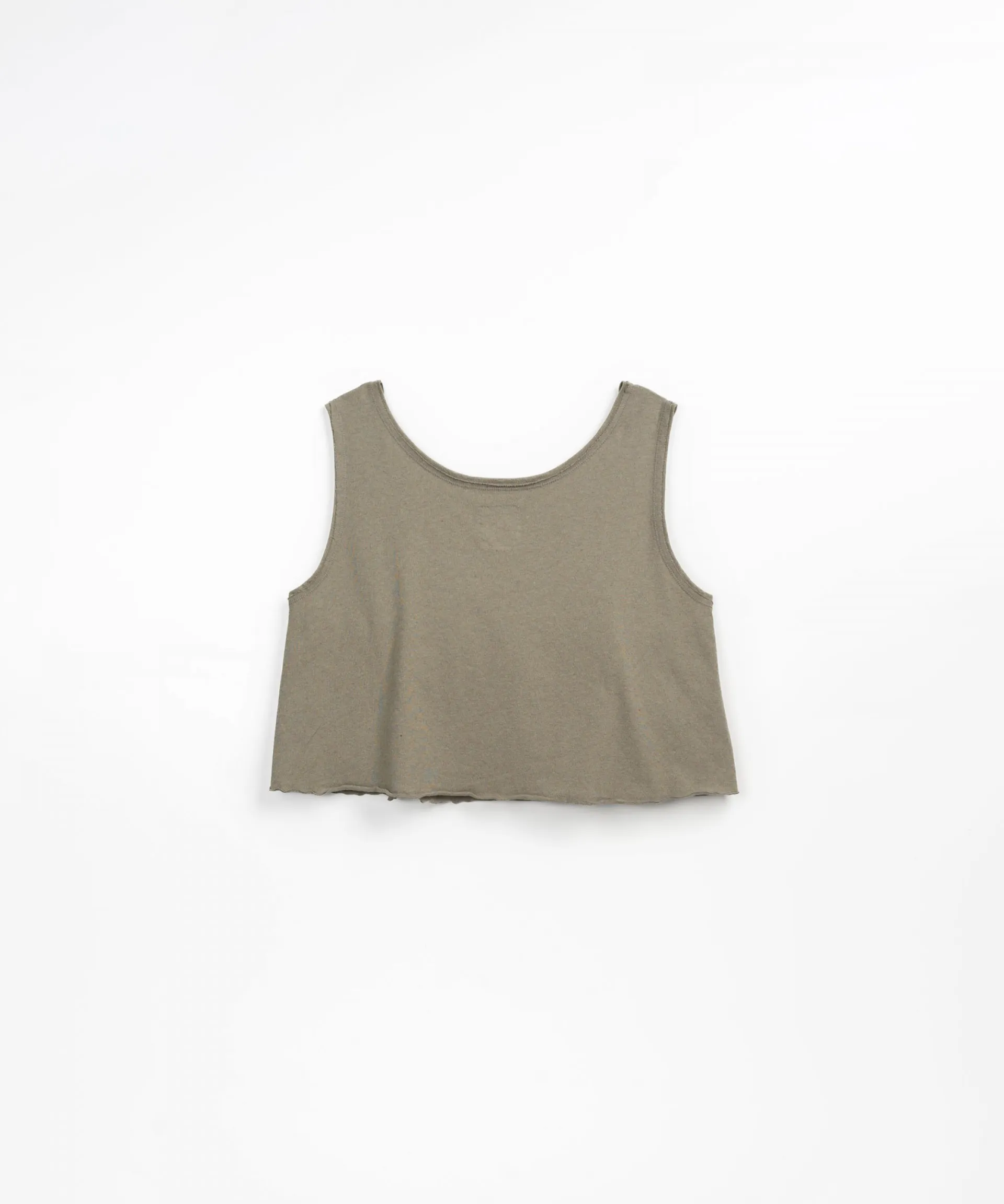 Top corto sin magas | Textile Art