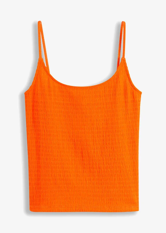 Top Naranja cálido