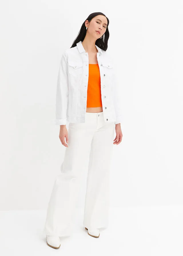 Top Naranja cálido