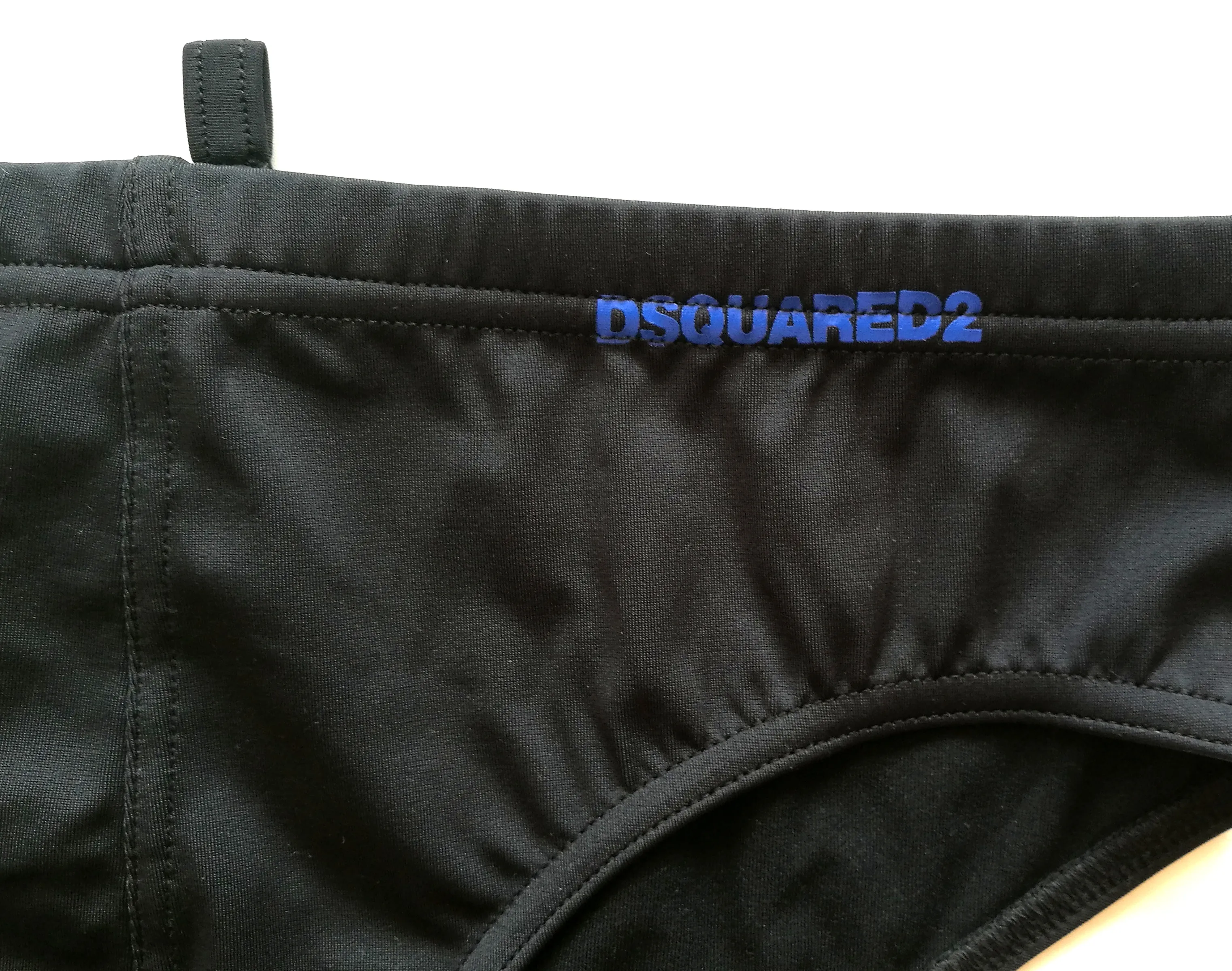 Traje de baño DSQUARED bragas hombre D7B332390.233 negro azul icono nadar