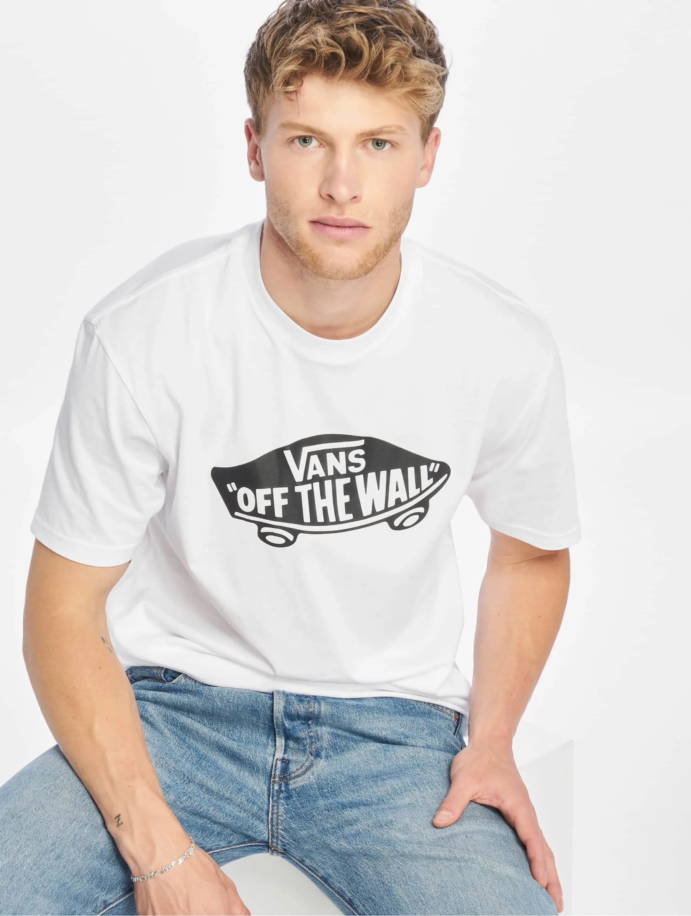 VANS VANS OTW TSHIRT WHITE/BLACK (M