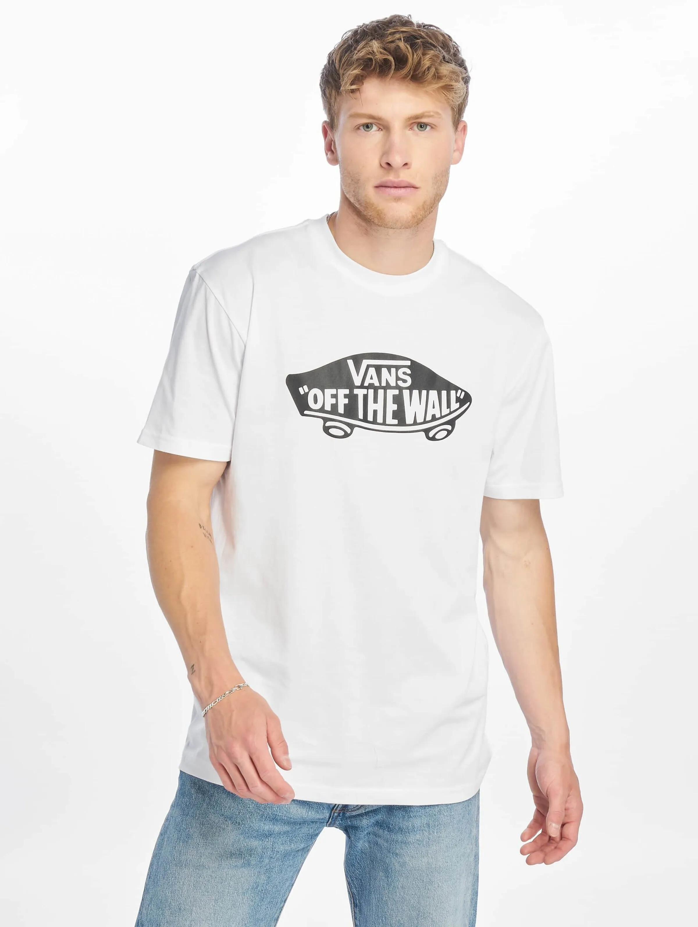 VANS VANS OTW TSHIRT WHITE/BLACK (M