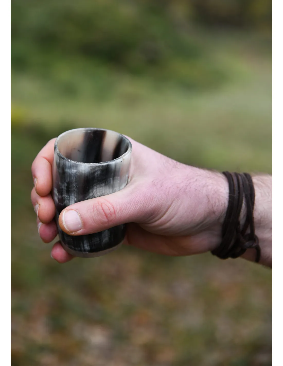 VASO MEDIEVAL, CHUPITO EN CUERNO (50150 ML.)