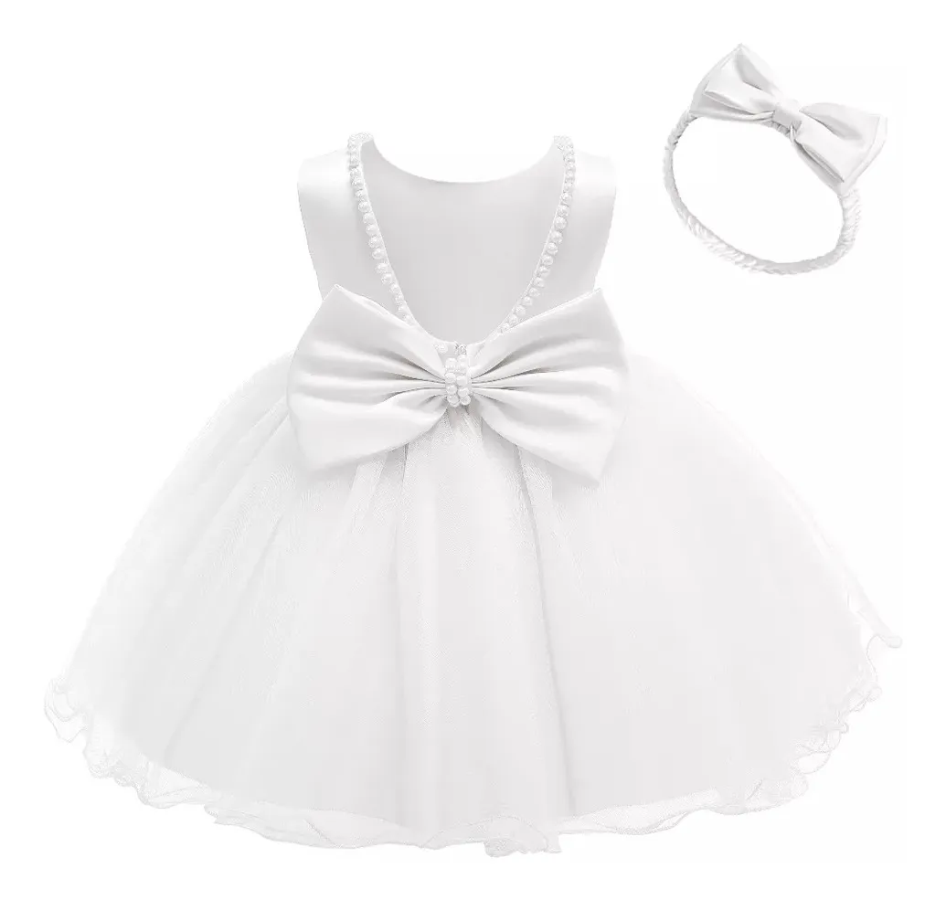 Vestido Bebe Niña Bautizo