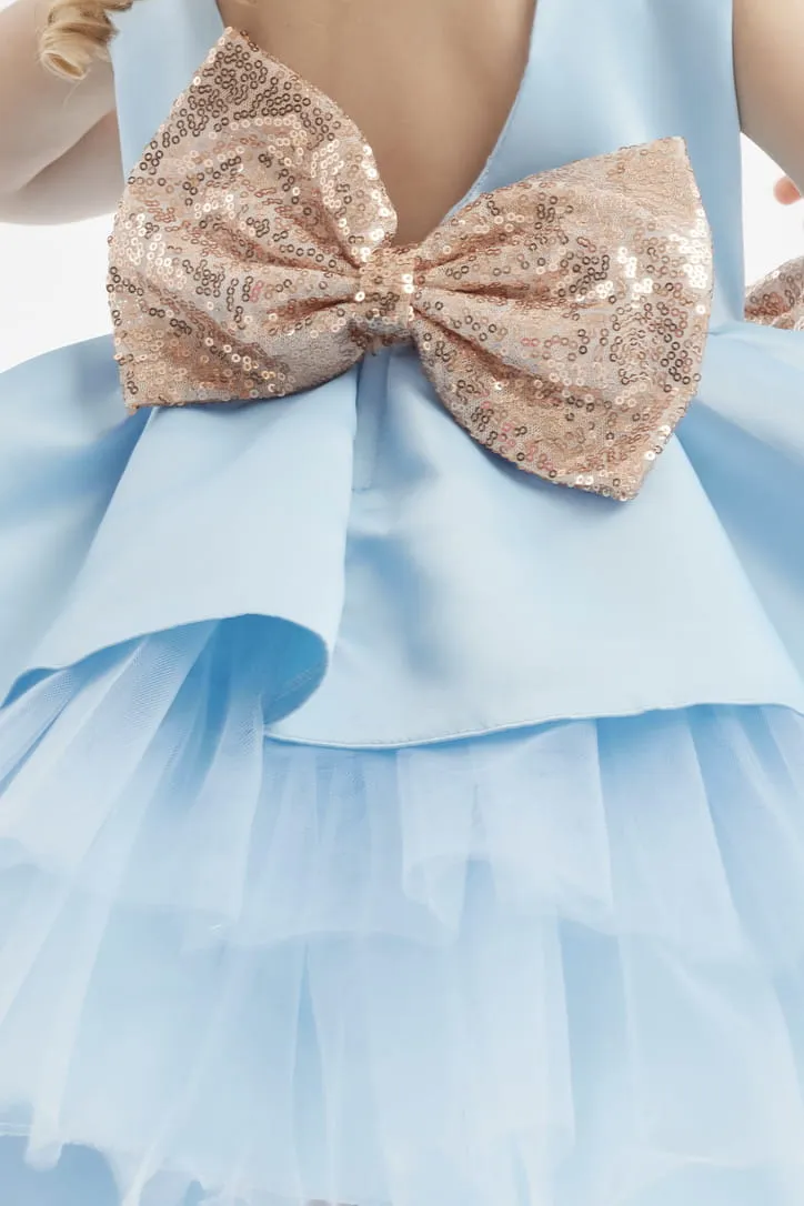 Vestido ceremonia niña Dreamy azul