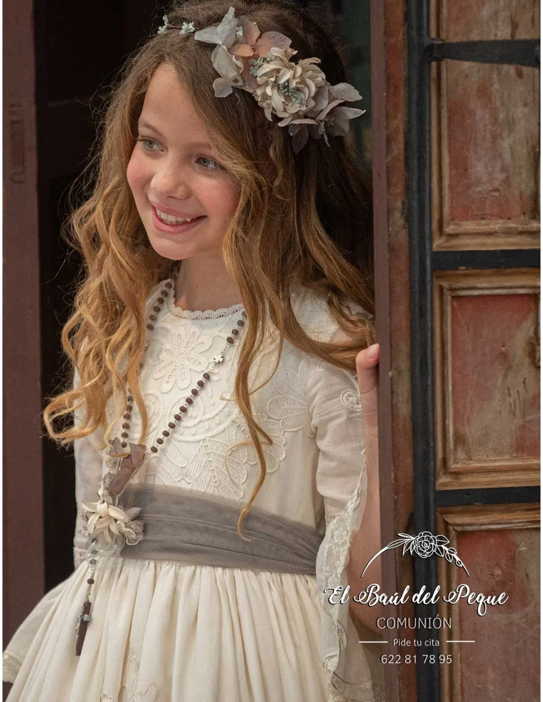 Vestido Comunión Manuela Macías 2024 Modelo Anais