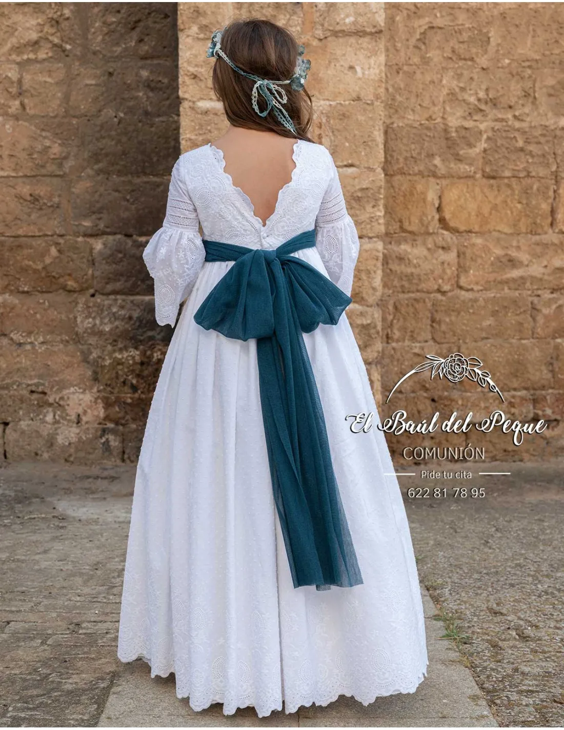 Vestido Comunión Manuela Macías 2024 Modelo Camile
