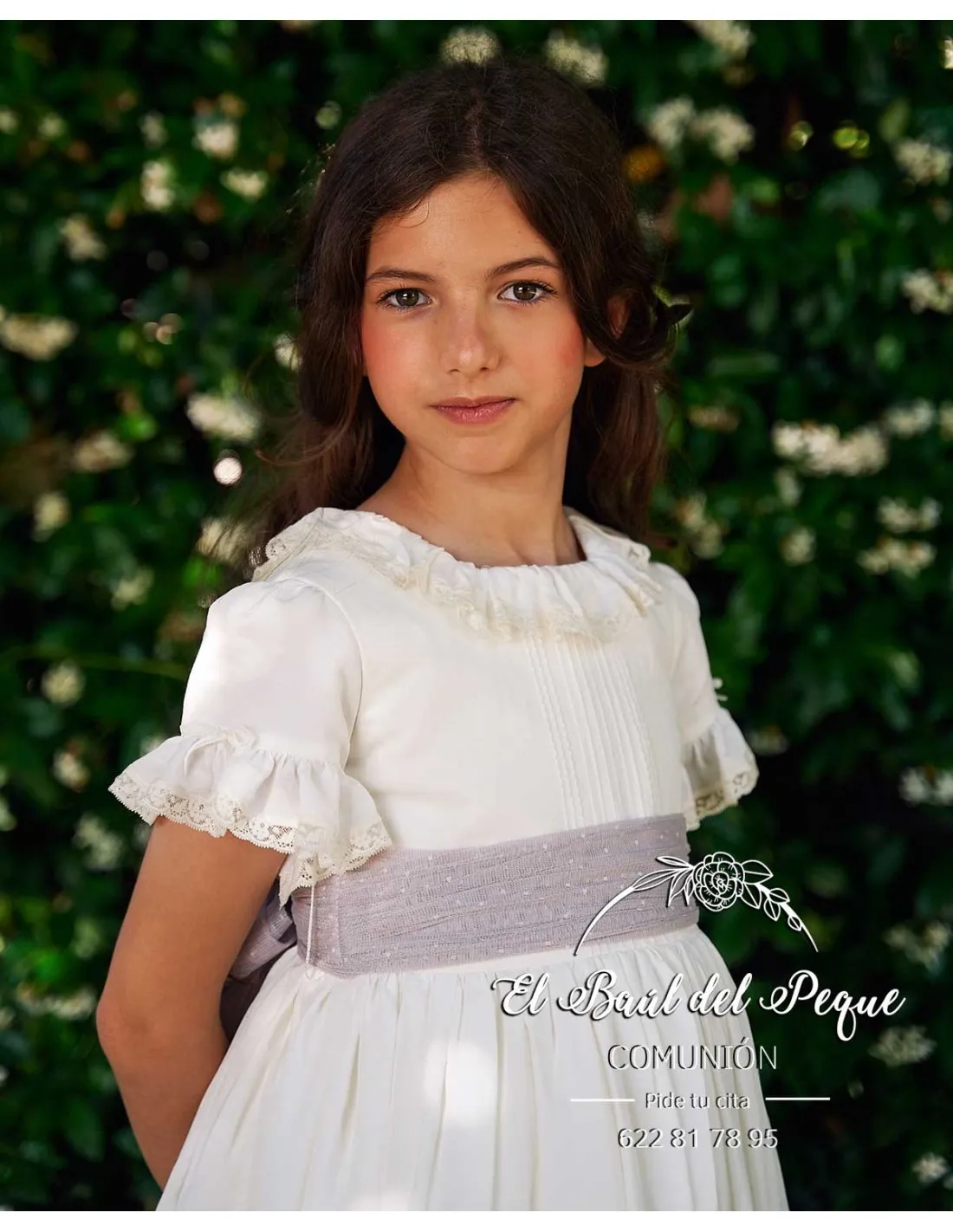 Vestido Comunión Modelo Sofía Manuela Montero 2024