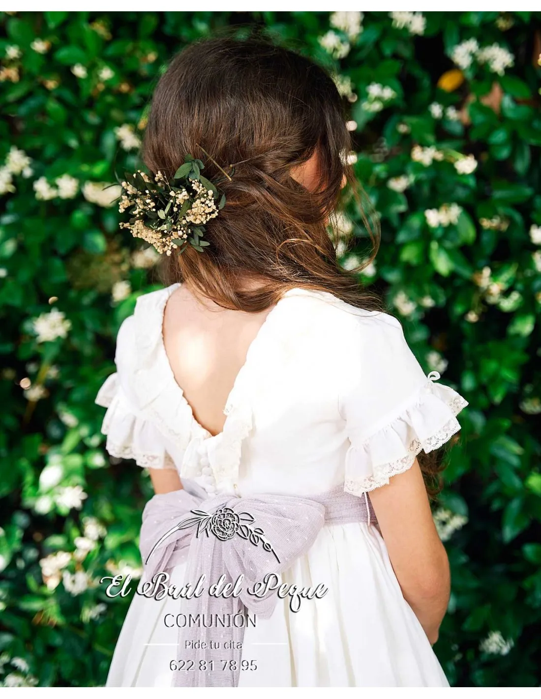 Vestido Comunión Modelo Sofía Manuela Montero 2024
