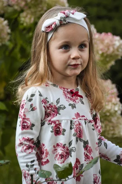 Vestido de flores para niña colección Roses
