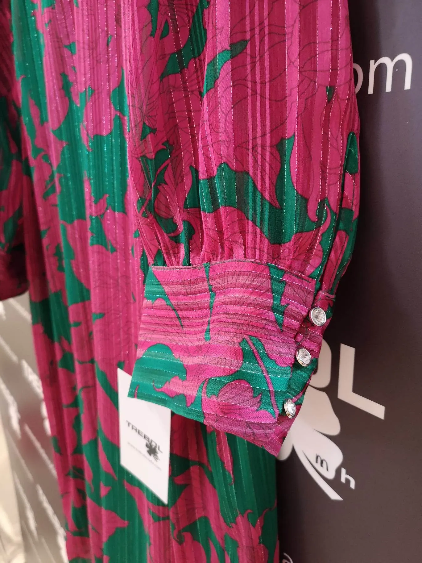 Vestido de gasa luxury