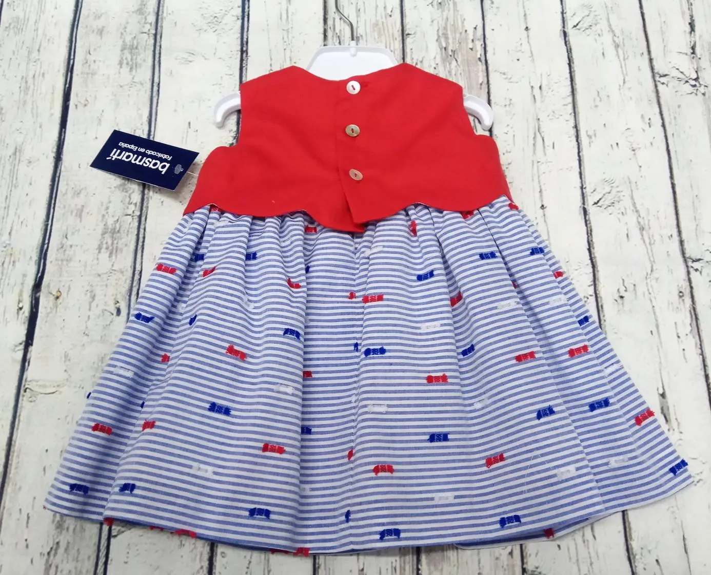 Vestido de niña marinero  Basmarti. 