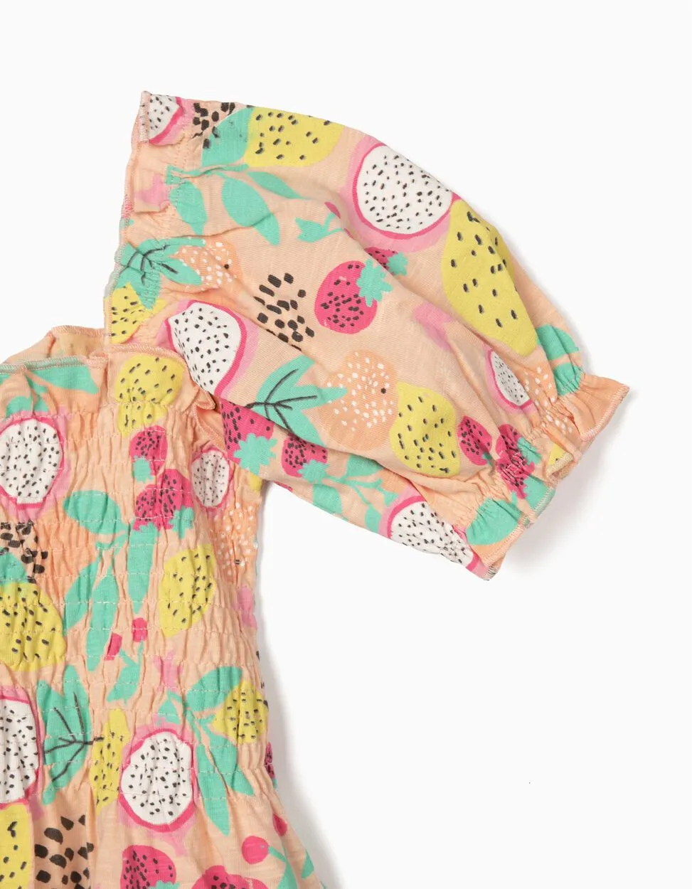 Vestido estampado ALGODON NIÑA R180844