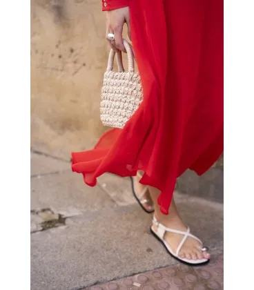 Vestido Florida Midi Gasa