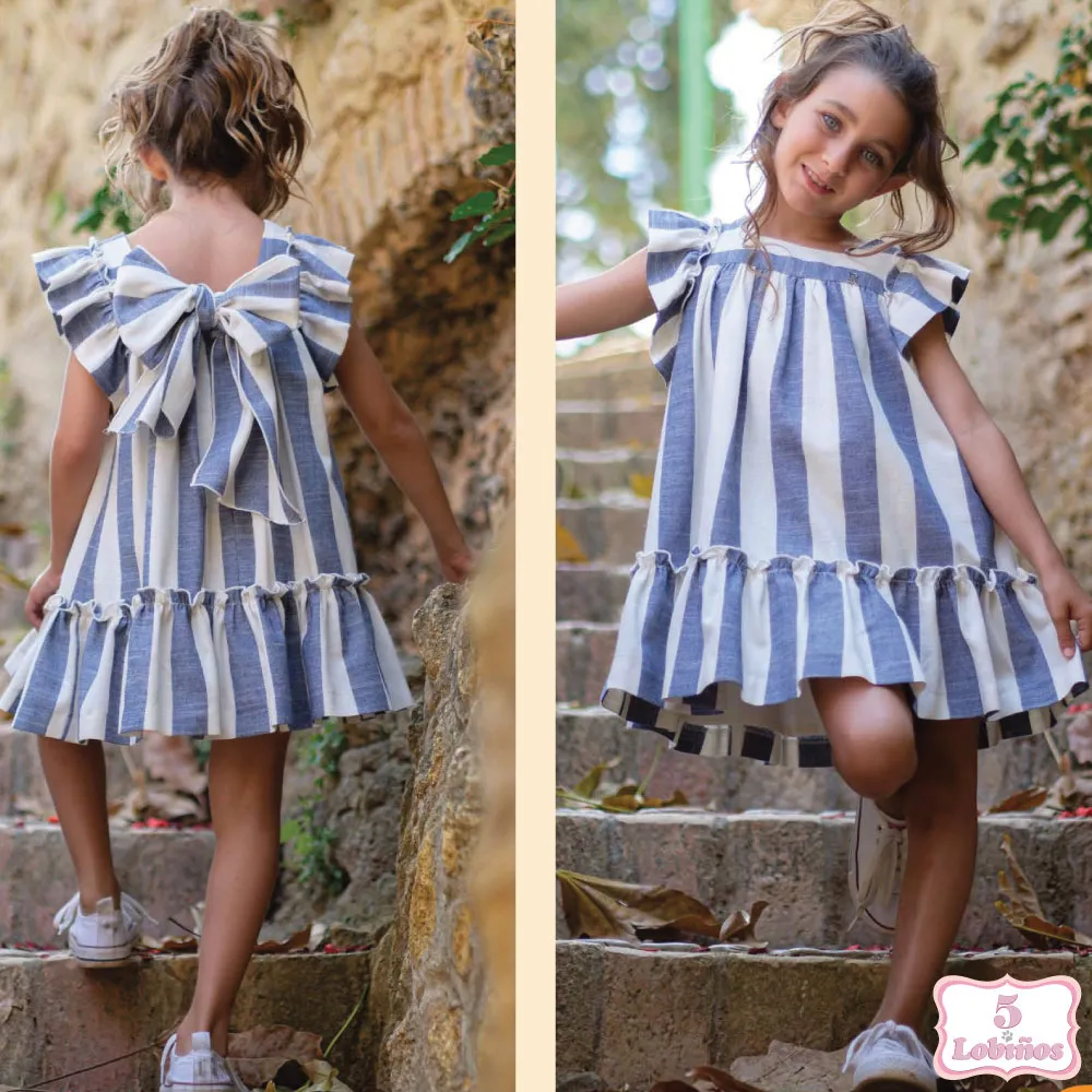 VESTIDO NIÑA CUCÚ VOLANTE Vera
