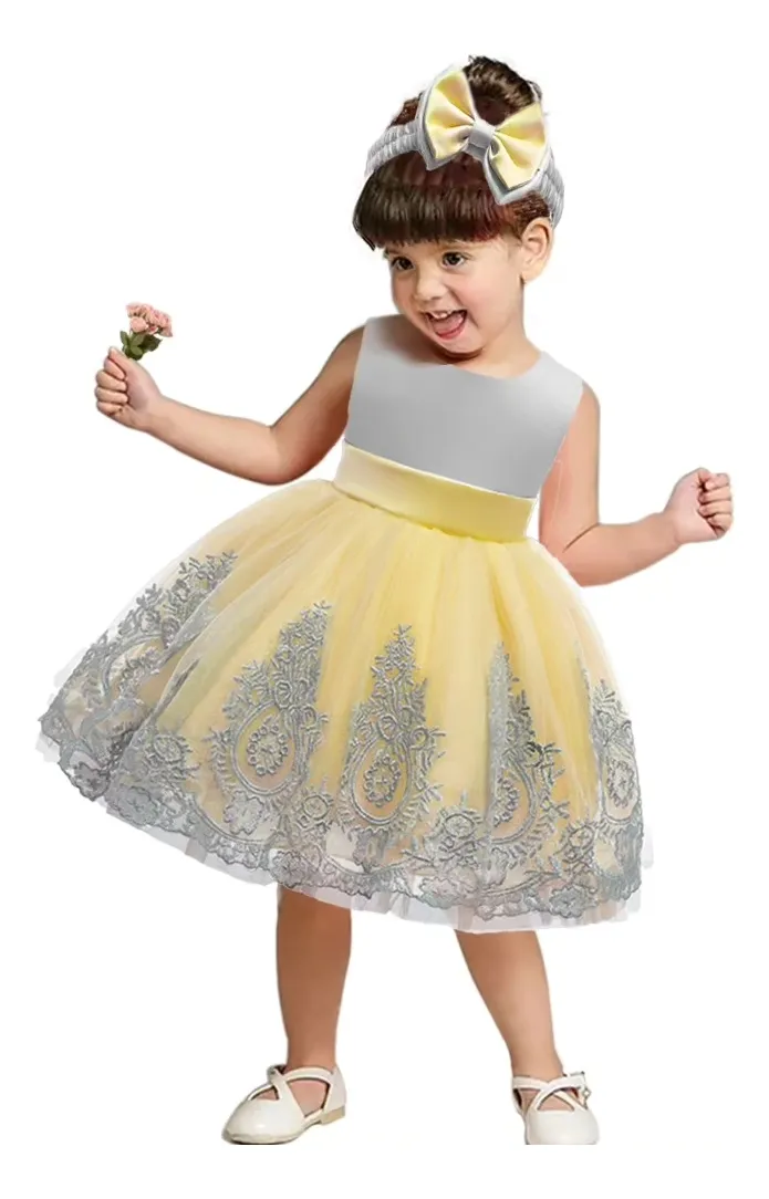 Vestido Niña Fiesta Diseño Exclusivo