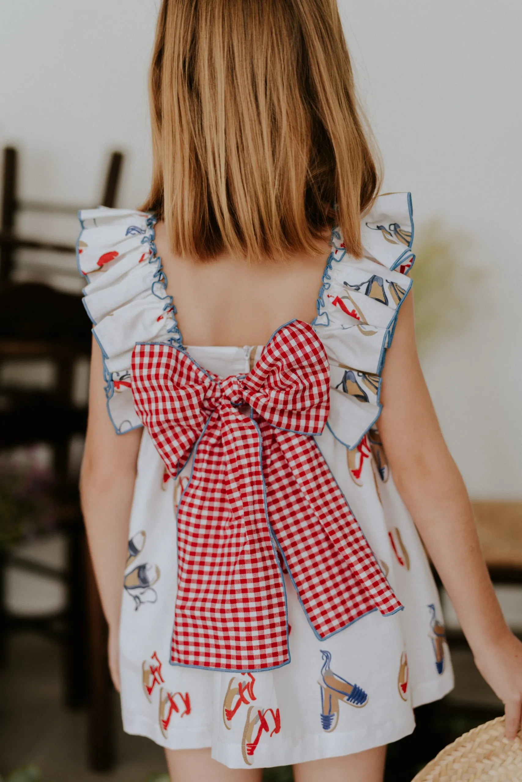 Vestido niña Mon Petit Alpargatas R180916