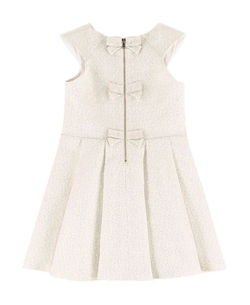 Vestido Niña TARTINE ET CHOCOLAT Crudo Plisado