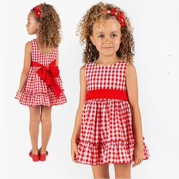 Vestido niña vichy ALBER 