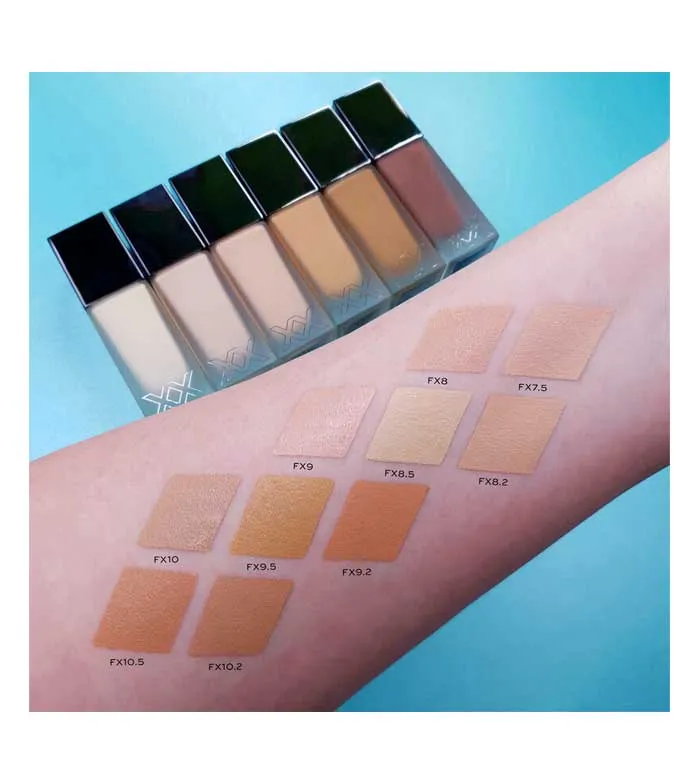 XX REVOLUTION  BASE DE MAQUILLAJE LIQUID SKIN FAUXXDATION  FX1