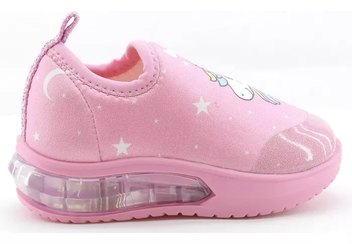 Zapatillas Anatomica Bibi Unicornio Niña Luces 1199 Carg