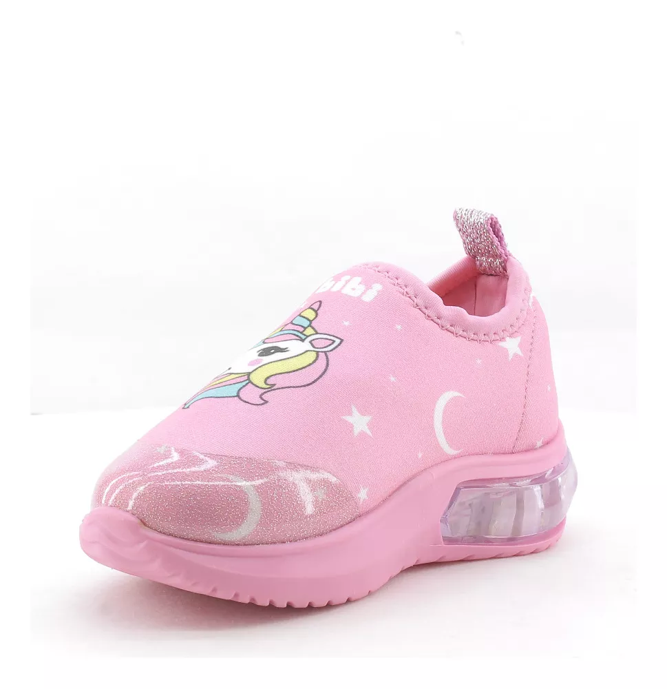 Zapatillas Anatomica Bibi Unicornio Niña Luces 1199 Carg