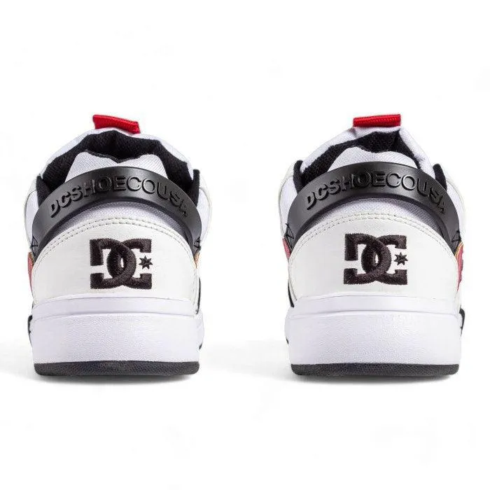 Zapatillas Dc Syntax RS Blanco Negro Rojo