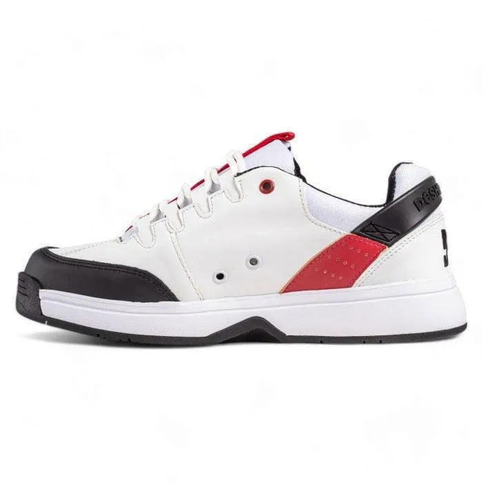 Zapatillas Dc Syntax RS Blanco Negro Rojo