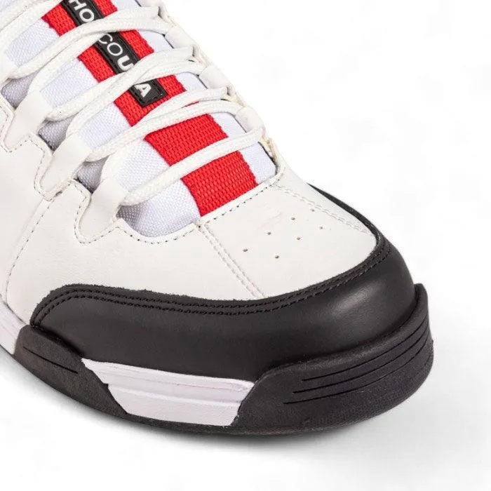 Zapatillas Dc Syntax RS Blanco Negro Rojo