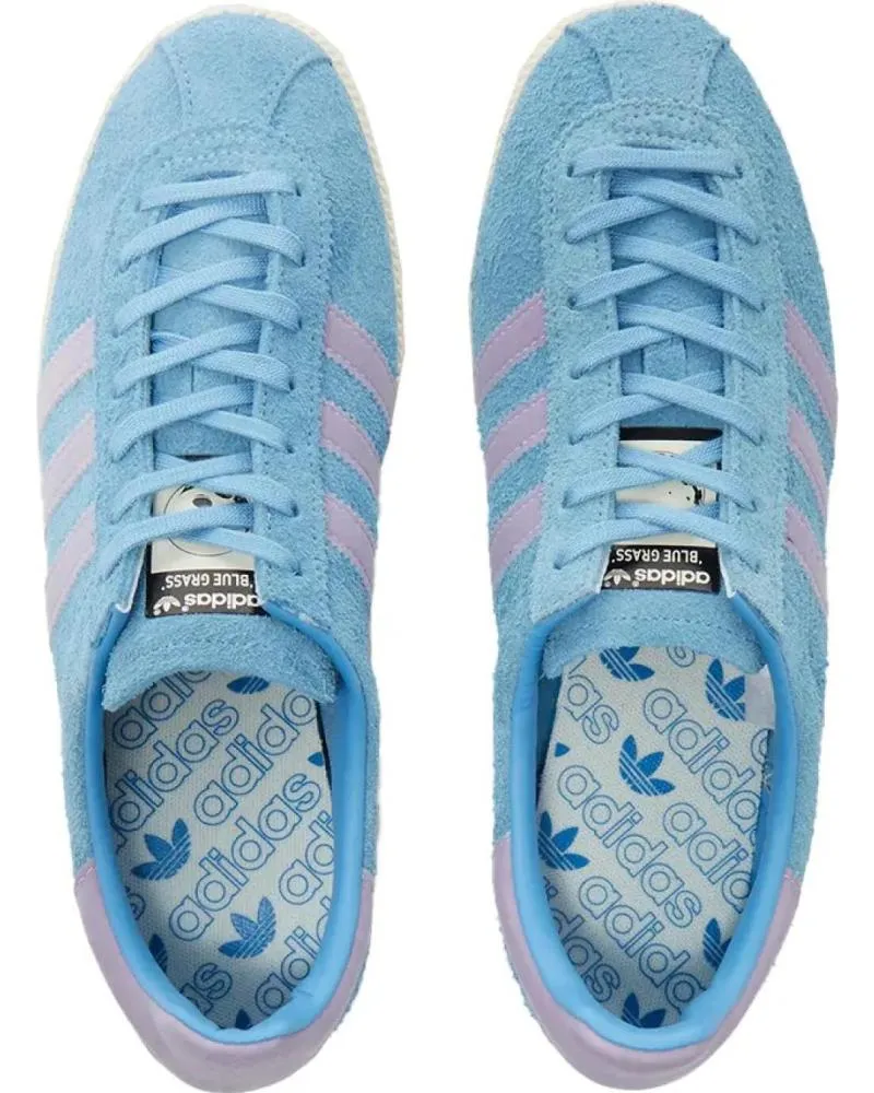 ZAPATILLAS DEPORTE ADIDAS  DE HOMBRE BLUE GRASS GW5770  PURPLE TINT  OFF WHITE  41  LIGHT BLUE