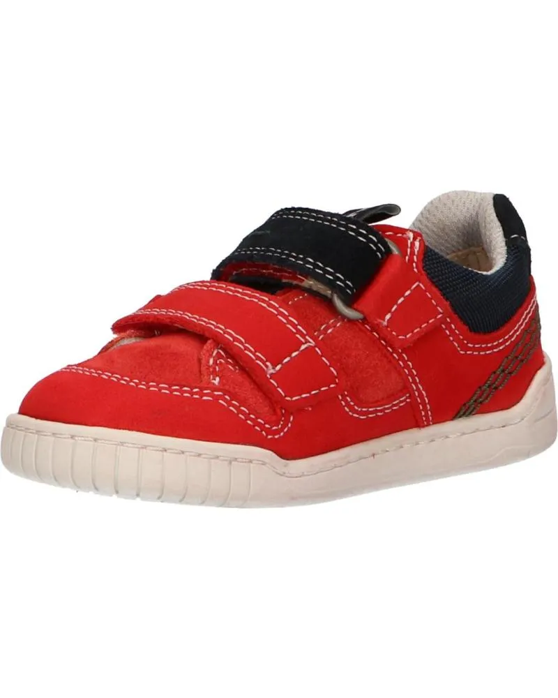 ZAPATILLAS DEPORTE DE NIñA Y NIñO KICKERS 69415010 WAHOU 43 ROUGE GRIS