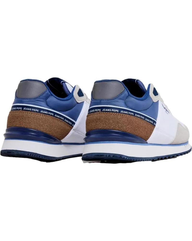 Zapatillas deporte PEPE JEANS  de Hombre ZAPATILLA LONDON SEAL PMS40001  BLANCO