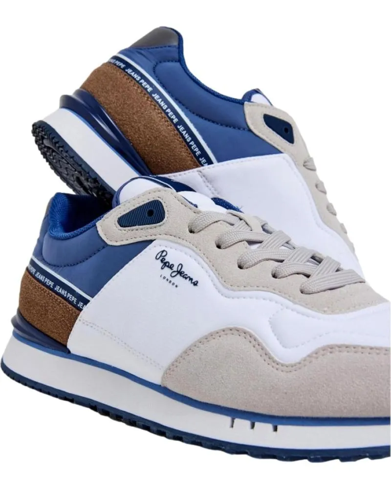 Zapatillas deporte PEPE JEANS  de Hombre ZAPATILLA LONDON SEAL PMS40001  BLANCO