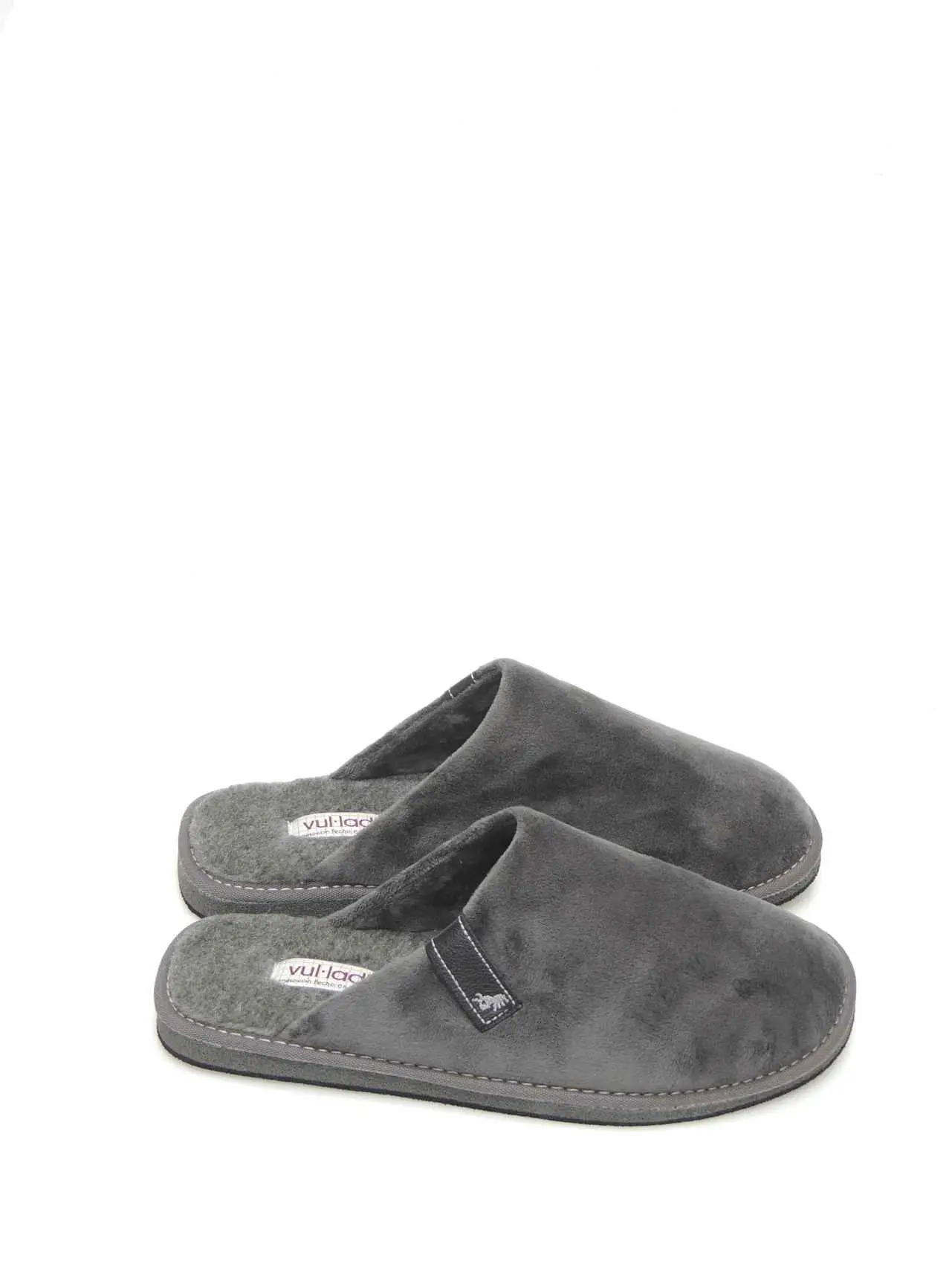 ZAPATILLAS ESTAR EN CASA VULLADI 1557140 TEXTIL GRIS